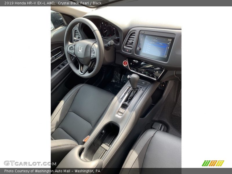 Crystal Black Pearl / Black 2019 Honda HR-V EX-L AWD