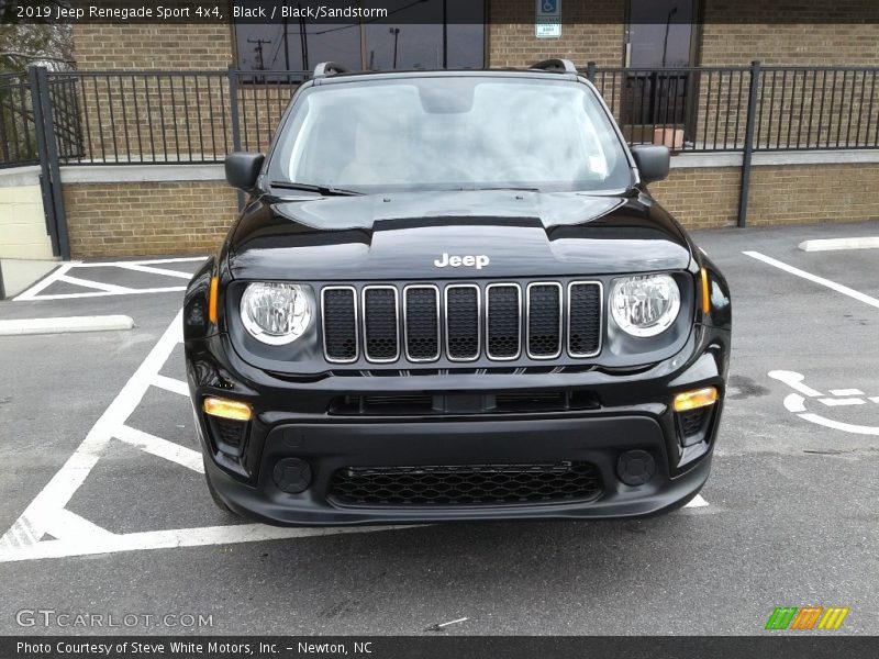 Black / Black/Sandstorm 2019 Jeep Renegade Sport 4x4