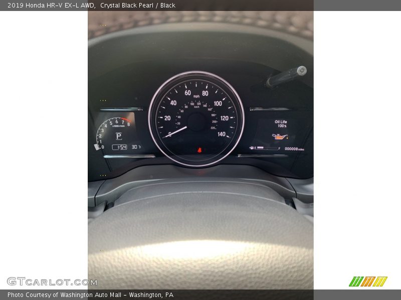 Crystal Black Pearl / Black 2019 Honda HR-V EX-L AWD