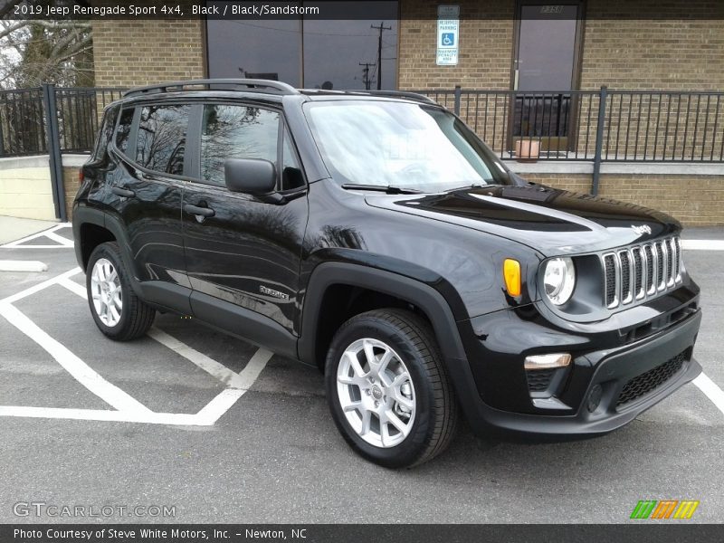 Black / Black/Sandstorm 2019 Jeep Renegade Sport 4x4