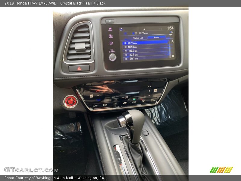 Crystal Black Pearl / Black 2019 Honda HR-V EX-L AWD