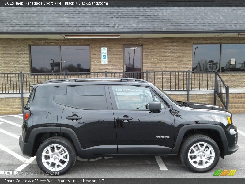 Black / Black/Sandstorm 2019 Jeep Renegade Sport 4x4