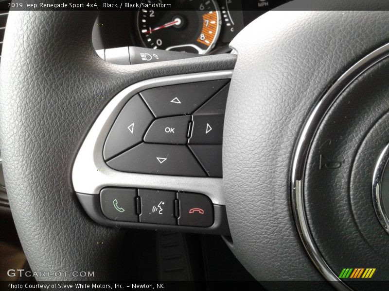 Black / Black/Sandstorm 2019 Jeep Renegade Sport 4x4