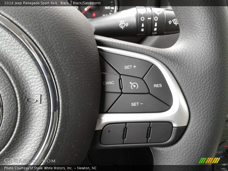Black / Black/Sandstorm 2019 Jeep Renegade Sport 4x4