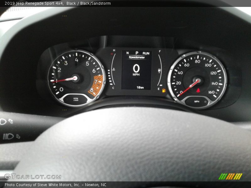 Black / Black/Sandstorm 2019 Jeep Renegade Sport 4x4