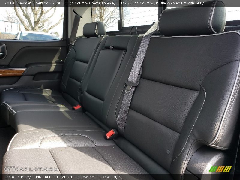 Black / High Country Jet Black/­Medium Ash Gray 2019 Chevrolet Silverado 3500HD High Country Crew Cab 4x4