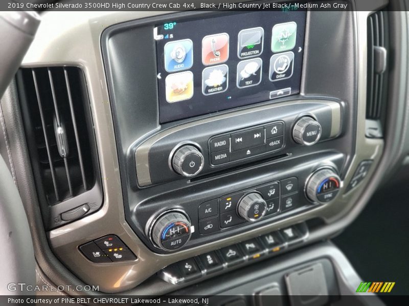 Black / High Country Jet Black/­Medium Ash Gray 2019 Chevrolet Silverado 3500HD High Country Crew Cab 4x4