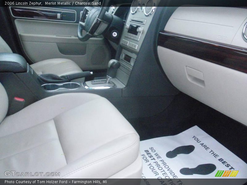 Merlot Metallic / Charcoal/Sand 2006 Lincoln Zephyr