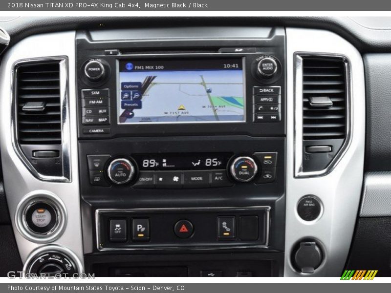 Magnetic Black / Black 2018 Nissan TITAN XD PRO-4X King Cab 4x4