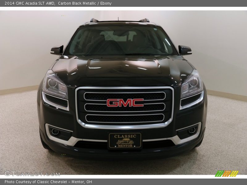 Carbon Black Metallic / Ebony 2014 GMC Acadia SLT AWD
