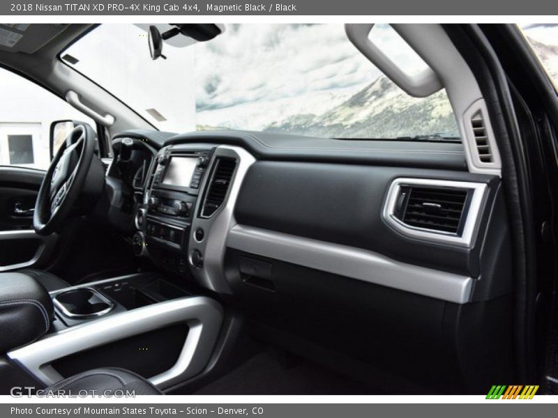 Magnetic Black / Black 2018 Nissan TITAN XD PRO-4X King Cab 4x4