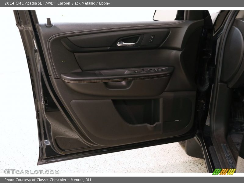 Carbon Black Metallic / Ebony 2014 GMC Acadia SLT AWD