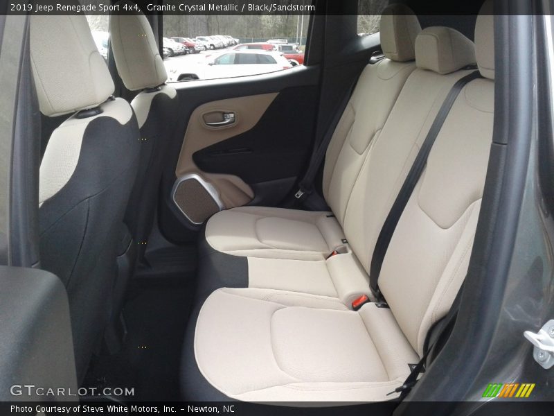 Rear Seat of 2019 Renegade Sport 4x4