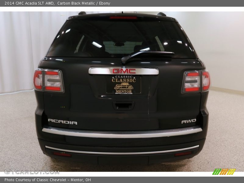 Carbon Black Metallic / Ebony 2014 GMC Acadia SLT AWD