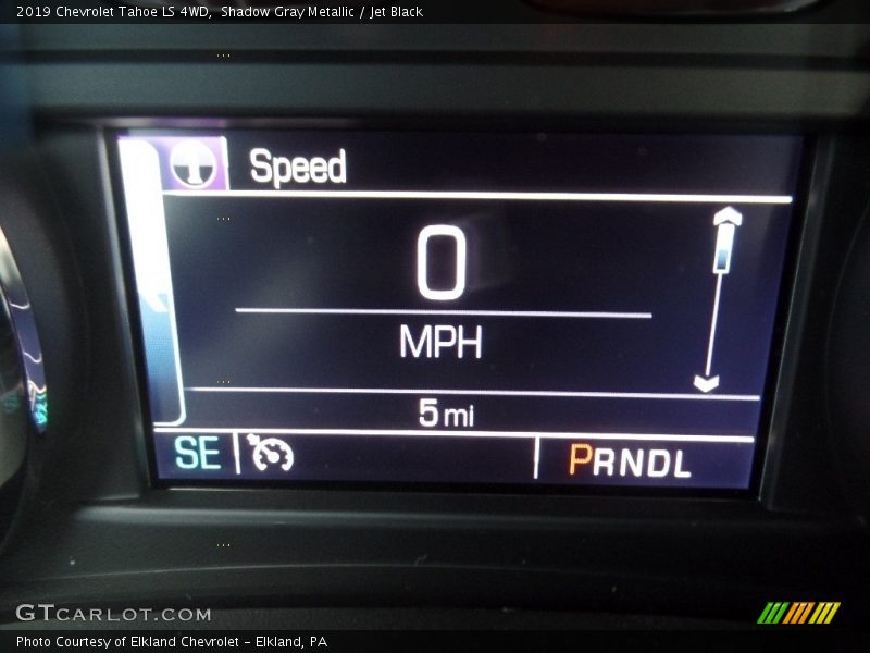 Shadow Gray Metallic / Jet Black 2019 Chevrolet Tahoe LS 4WD