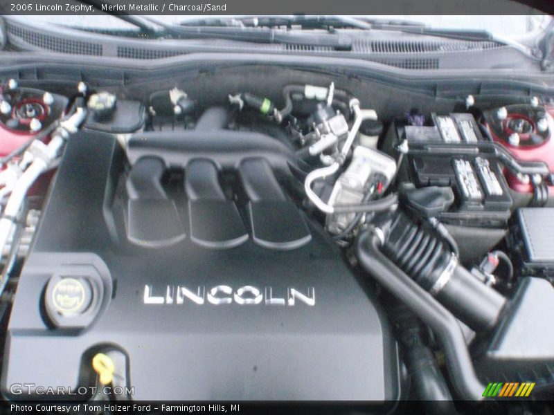 Merlot Metallic / Charcoal/Sand 2006 Lincoln Zephyr