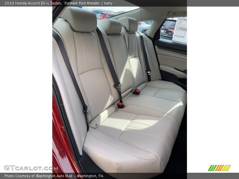Radiant Red Metallic / Ivory 2019 Honda Accord EX-L Sedan