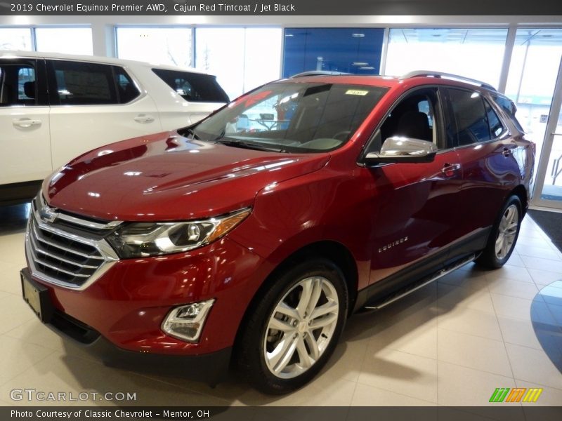 Cajun Red Tintcoat / Jet Black 2019 Chevrolet Equinox Premier AWD