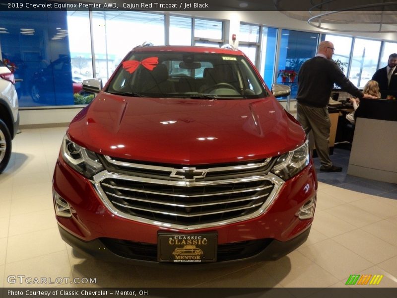 Cajun Red Tintcoat / Jet Black 2019 Chevrolet Equinox Premier AWD