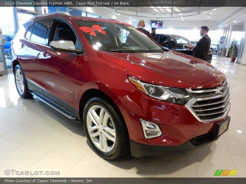 Cajun Red Tintcoat / Jet Black 2019 Chevrolet Equinox Premier AWD
