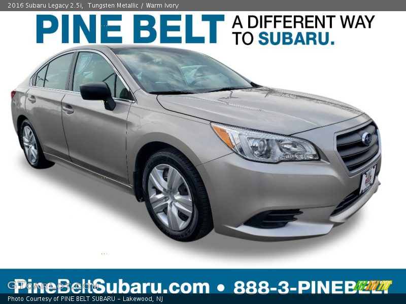 Tungsten Metallic / Warm Ivory 2016 Subaru Legacy 2.5i