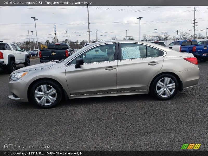 Tungsten Metallic / Warm Ivory 2016 Subaru Legacy 2.5i