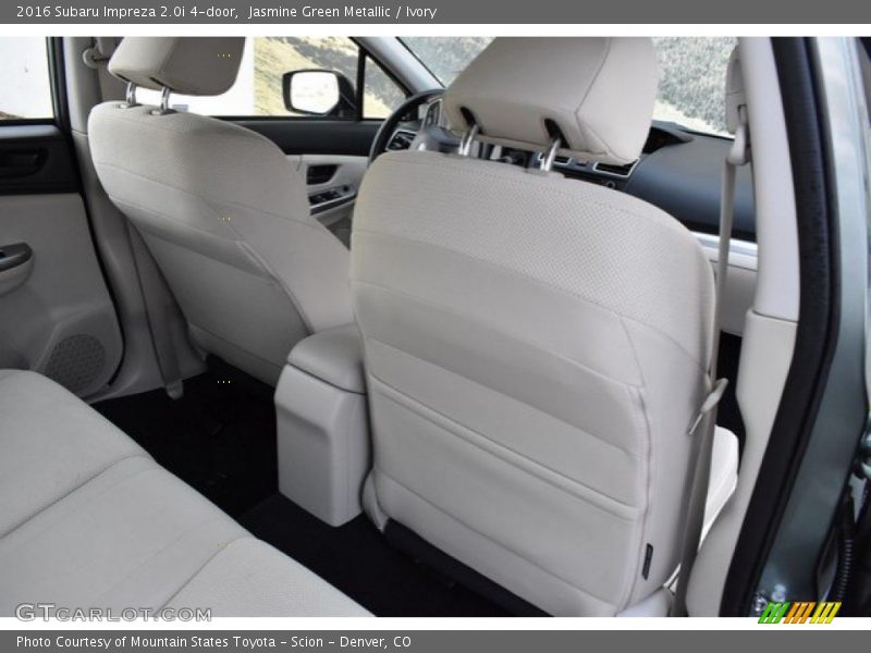 Jasmine Green Metallic / Ivory 2016 Subaru Impreza 2.0i 4-door