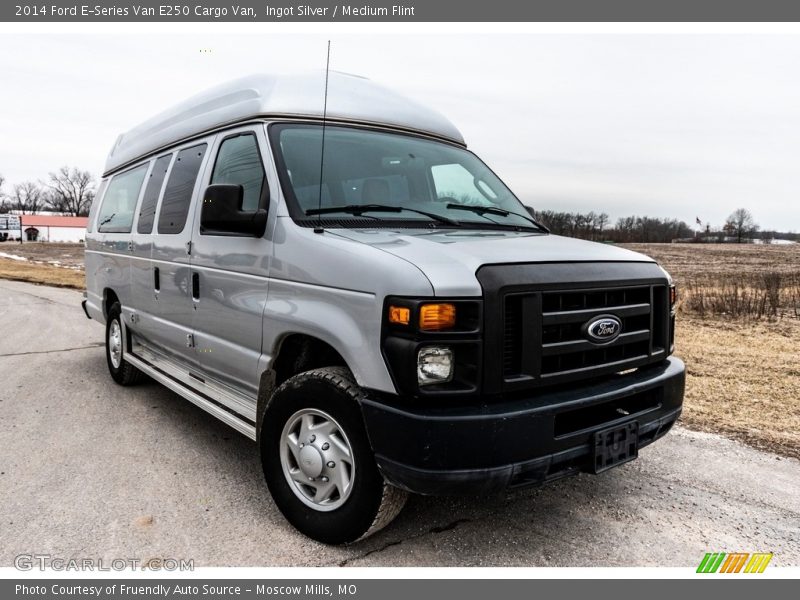 Ingot Silver / Medium Flint 2014 Ford E-Series Van E250 Cargo Van