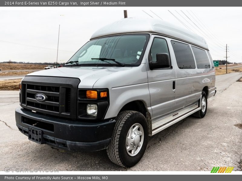 Ingot Silver / Medium Flint 2014 Ford E-Series Van E250 Cargo Van