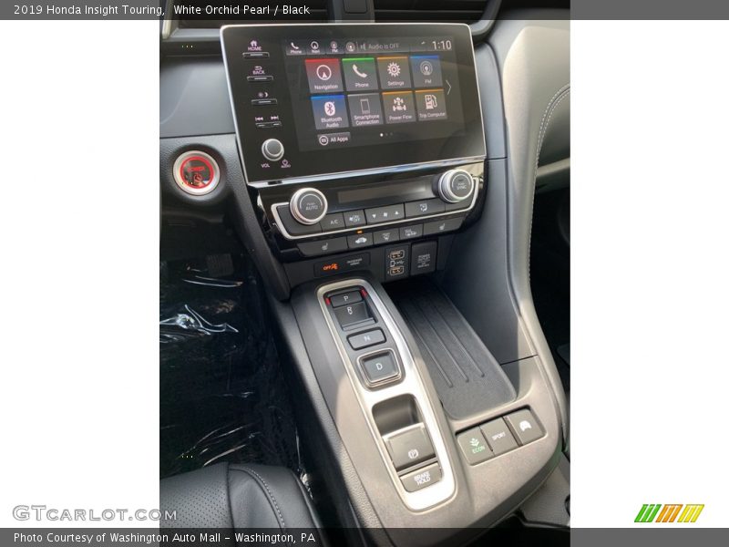 White Orchid Pearl / Black 2019 Honda Insight Touring