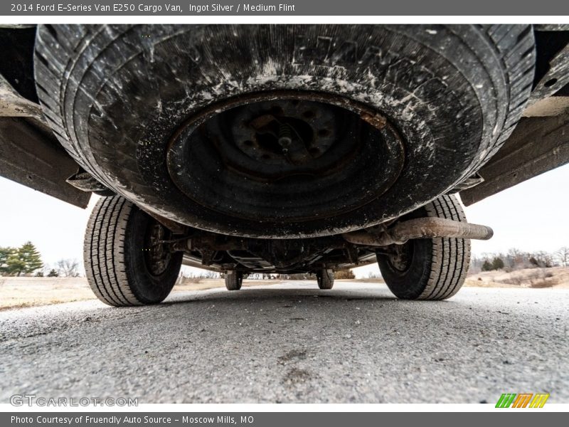 Ingot Silver / Medium Flint 2014 Ford E-Series Van E250 Cargo Van