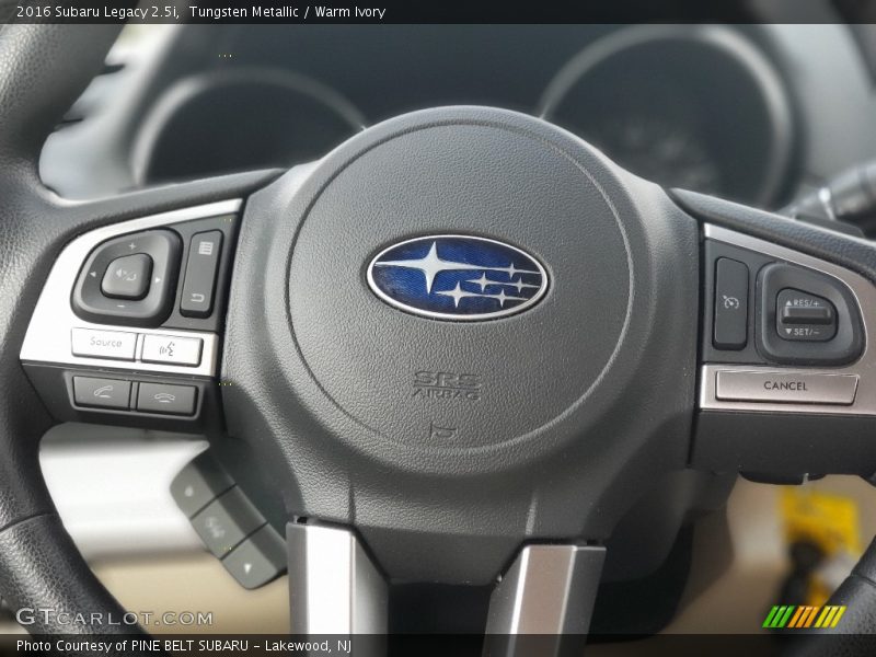 Tungsten Metallic / Warm Ivory 2016 Subaru Legacy 2.5i