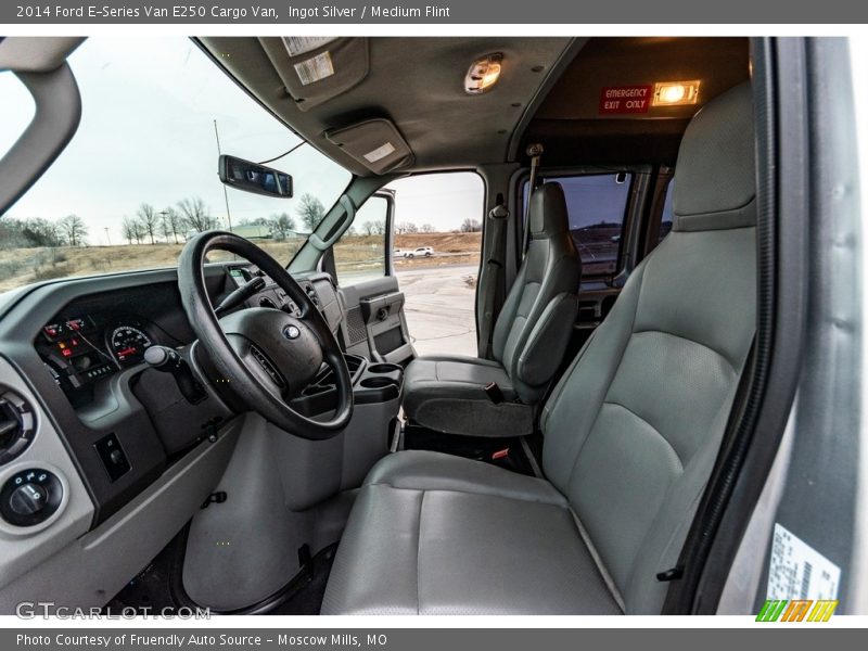 Ingot Silver / Medium Flint 2014 Ford E-Series Van E250 Cargo Van