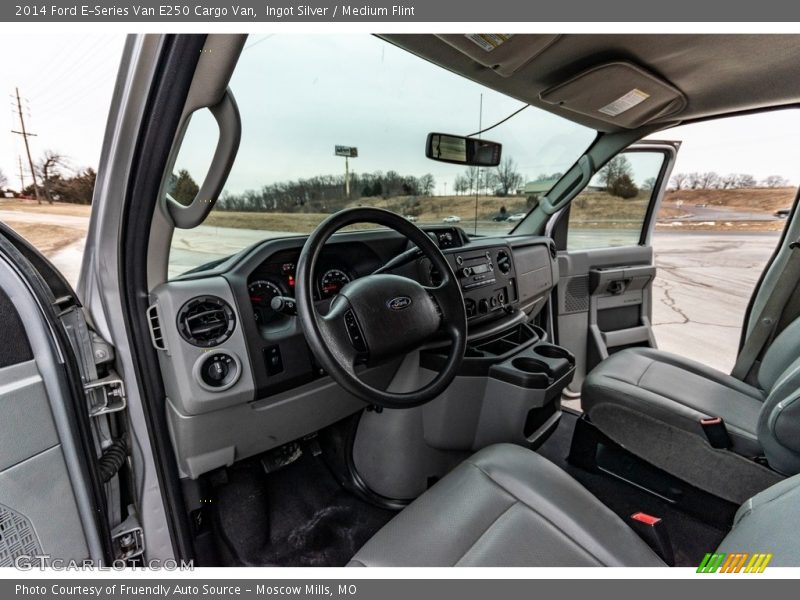 Ingot Silver / Medium Flint 2014 Ford E-Series Van E250 Cargo Van