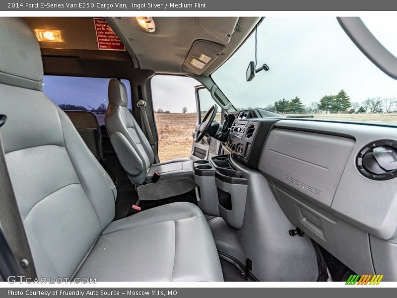 Ingot Silver / Medium Flint 2014 Ford E-Series Van E250 Cargo Van
