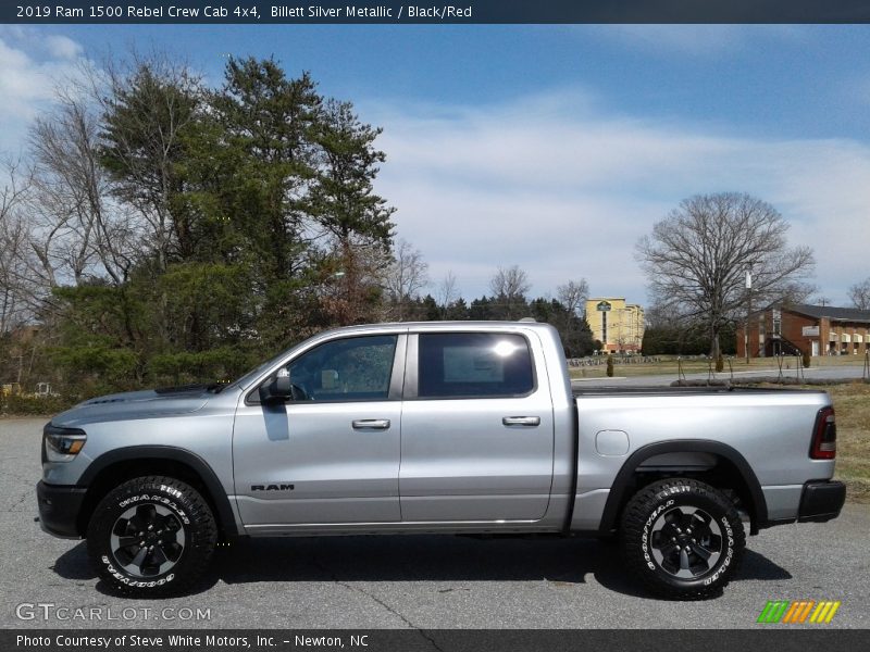  2019 1500 Rebel Crew Cab 4x4 Billett Silver Metallic