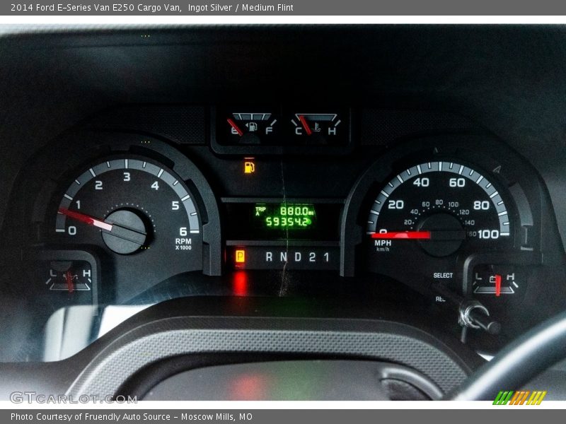 Ingot Silver / Medium Flint 2014 Ford E-Series Van E250 Cargo Van