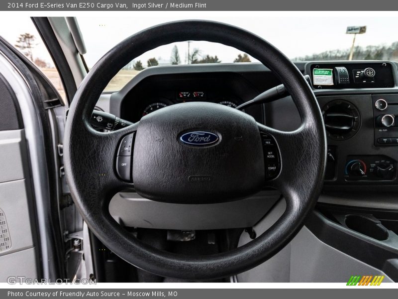 Ingot Silver / Medium Flint 2014 Ford E-Series Van E250 Cargo Van