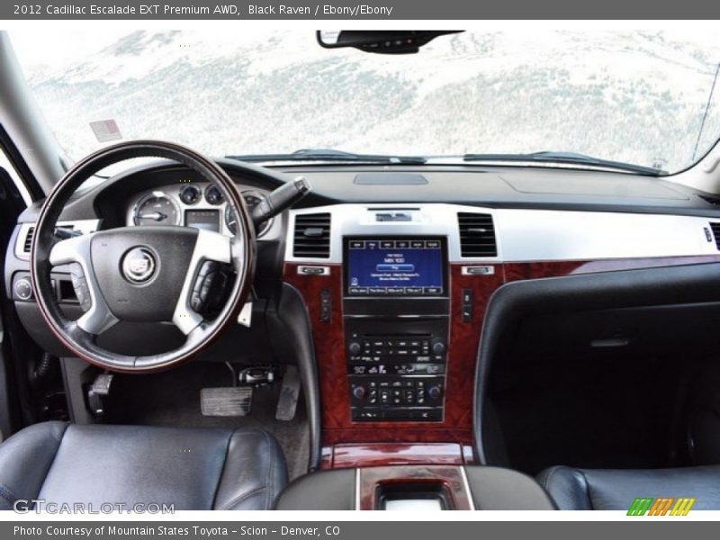 Black Raven / Ebony/Ebony 2012 Cadillac Escalade EXT Premium AWD