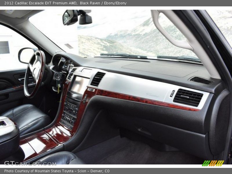 Black Raven / Ebony/Ebony 2012 Cadillac Escalade EXT Premium AWD