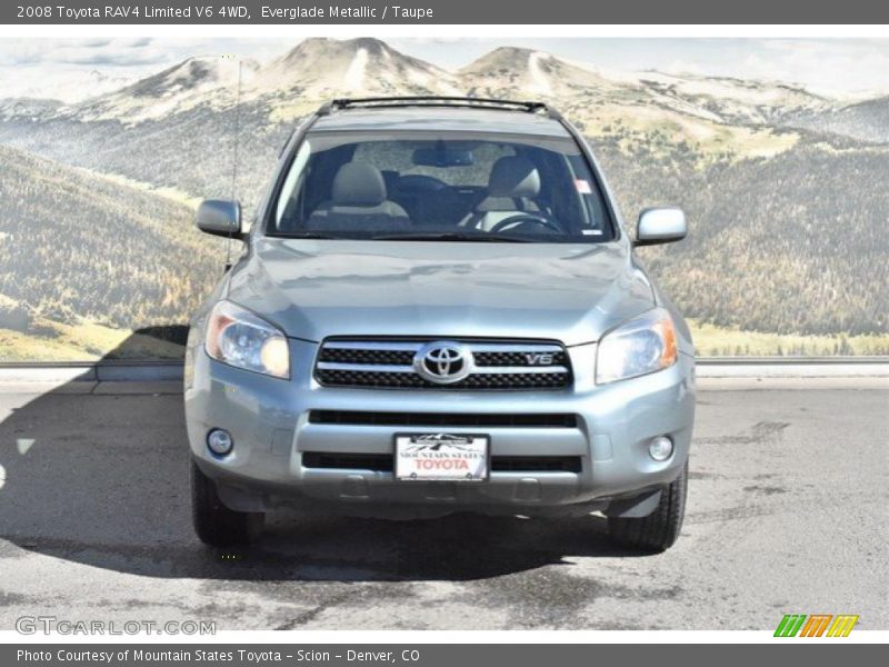 Everglade Metallic / Taupe 2008 Toyota RAV4 Limited V6 4WD