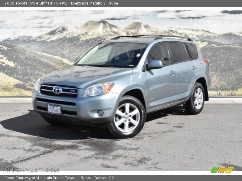 Everglade Metallic / Taupe 2008 Toyota RAV4 Limited V6 4WD