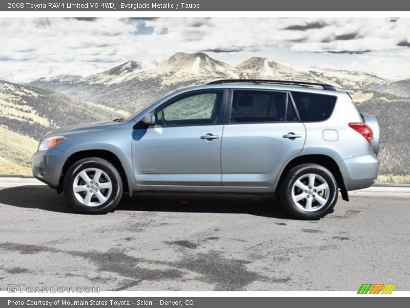 Everglade Metallic / Taupe 2008 Toyota RAV4 Limited V6 4WD