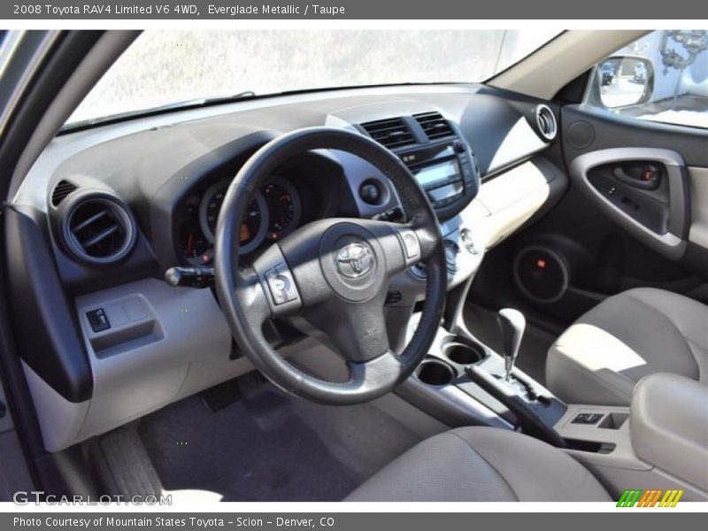 Everglade Metallic / Taupe 2008 Toyota RAV4 Limited V6 4WD