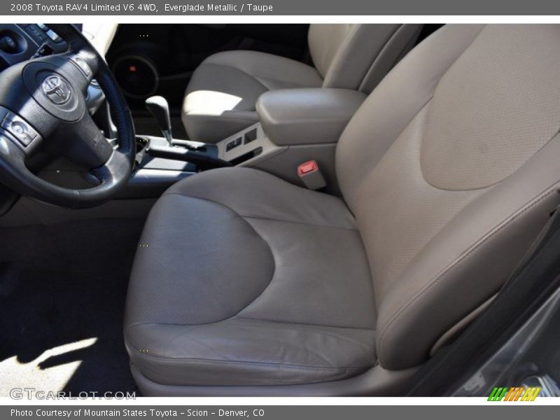 Everglade Metallic / Taupe 2008 Toyota RAV4 Limited V6 4WD