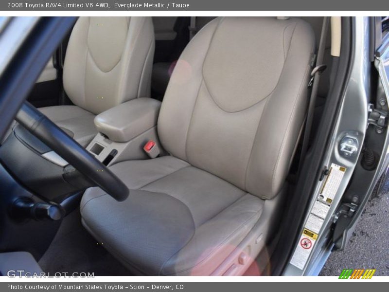 Everglade Metallic / Taupe 2008 Toyota RAV4 Limited V6 4WD