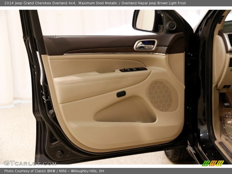 Maximum Steel Metallic / Overland Nepal Jeep Brown Light Frost 2014 Jeep Grand Cherokee Overland 4x4