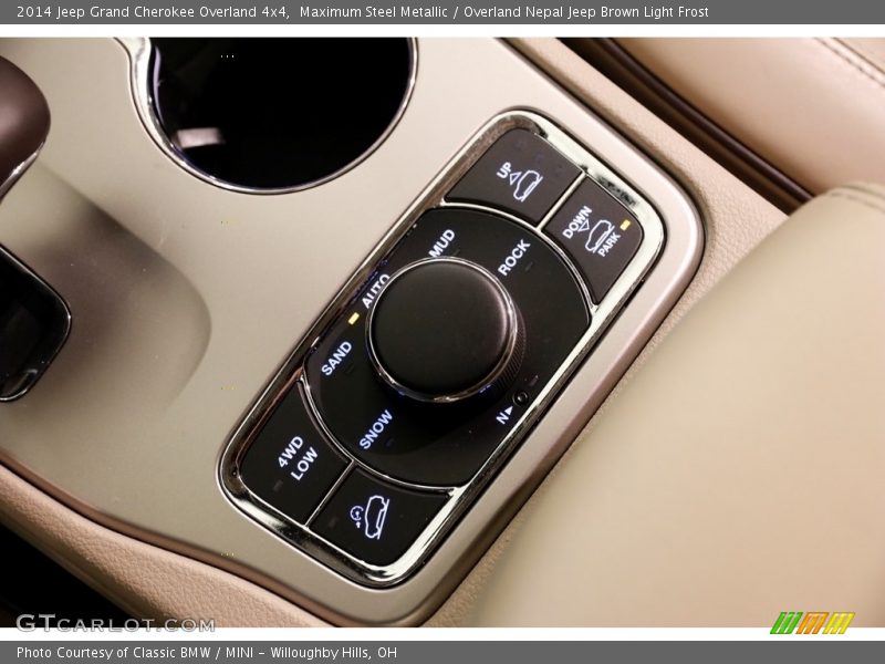 Maximum Steel Metallic / Overland Nepal Jeep Brown Light Frost 2014 Jeep Grand Cherokee Overland 4x4