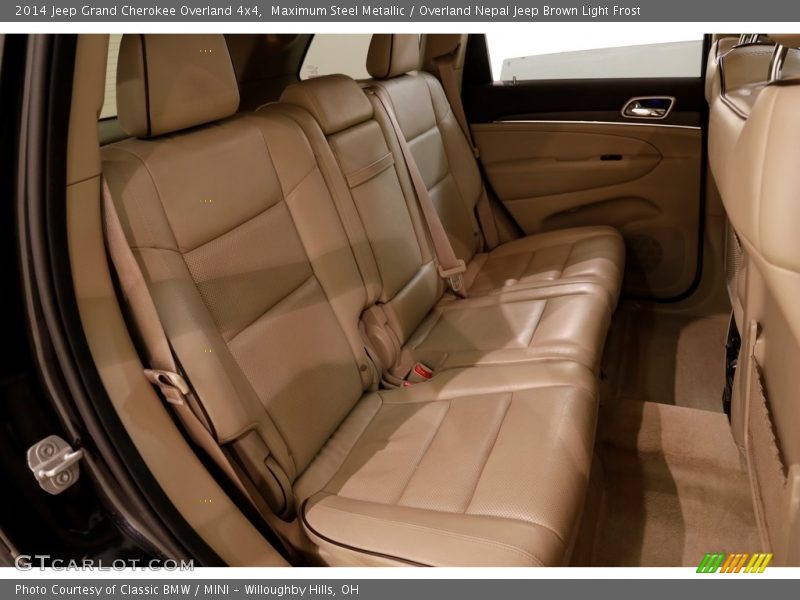 Maximum Steel Metallic / Overland Nepal Jeep Brown Light Frost 2014 Jeep Grand Cherokee Overland 4x4