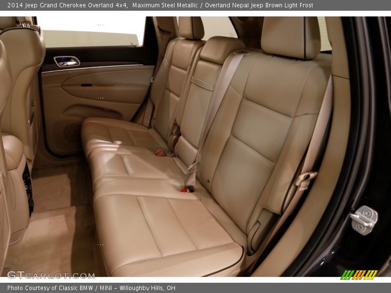 Maximum Steel Metallic / Overland Nepal Jeep Brown Light Frost 2014 Jeep Grand Cherokee Overland 4x4
